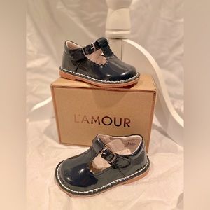 L'Amour Kids Black Shoes